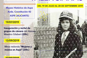 09-13-2019 CARTEL mujeres pioneras bandas musicales valencianas