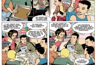 Comic Vivir en el suelo