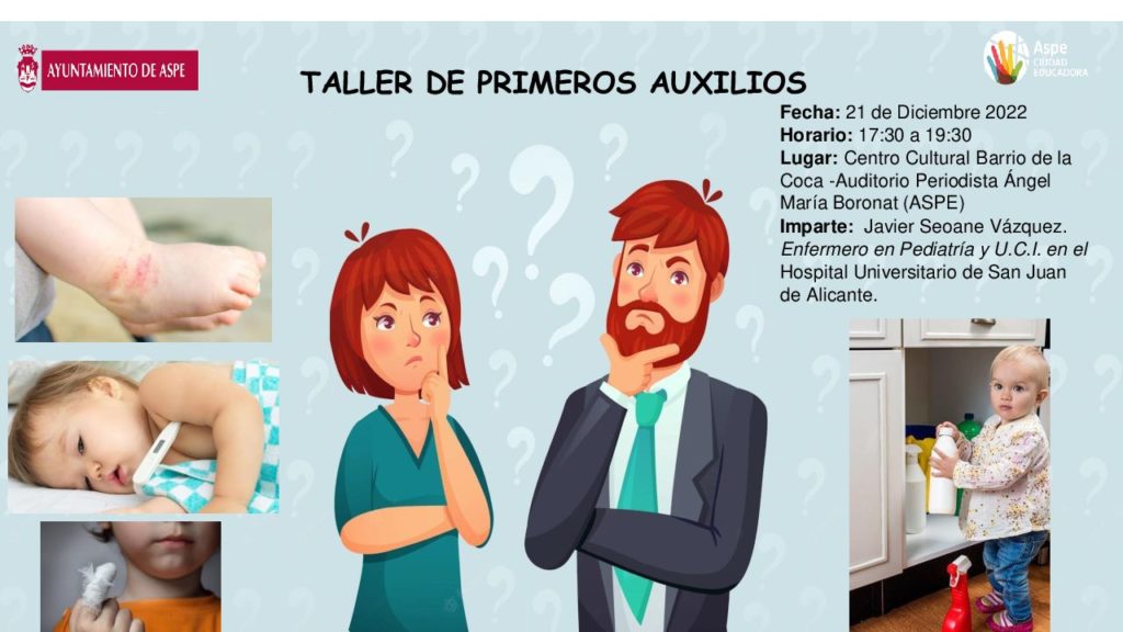 TALLER DE PRIMEROS AUXILIOS