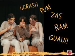 Crash, pum,zas, ña, guau
