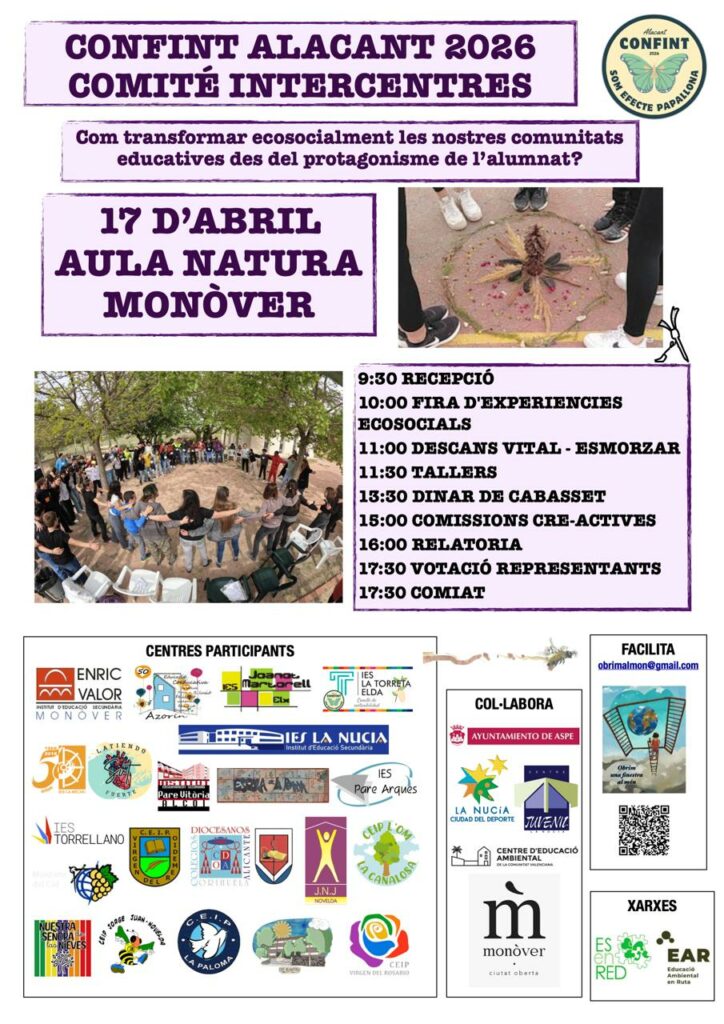 CONFINT ALACANT 2026 COMITÉ INTERCENTRES