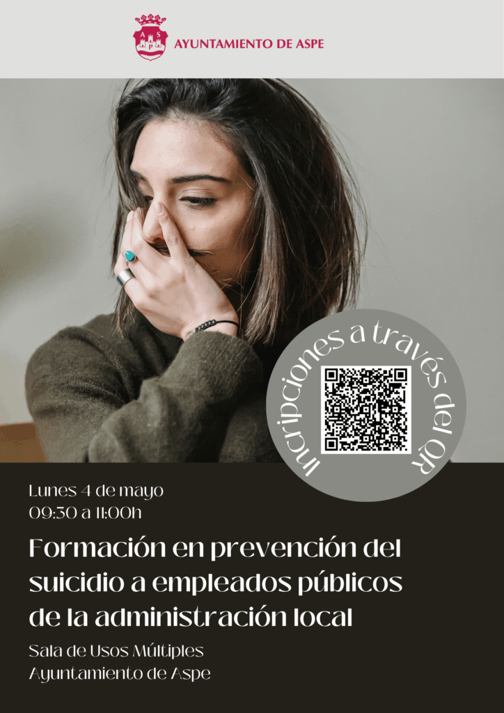 FORMACIÓN EN PREVENCIÓN DEL SUICIDIO A EMPLEADOS PÚBLICOS DE LA ADMINISTRACIÓN LOCAL