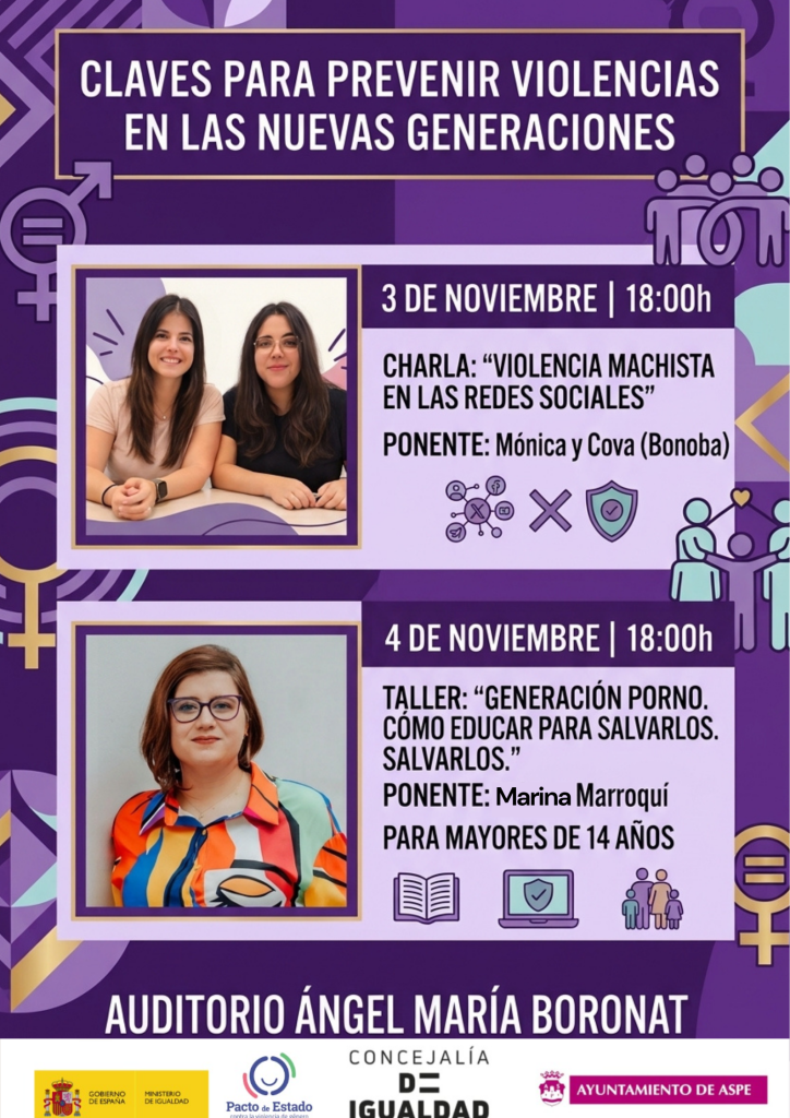 CLAVES PARA PREVENIR VIOLENCIAS EN LAS NUEVAS GENERACIONES (3 y 4 de noviembre de 2026)
